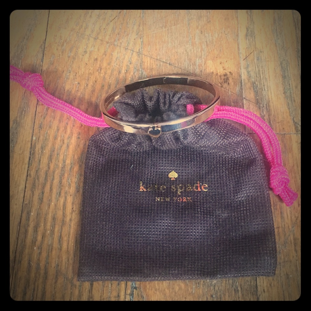 Kate Spade rose gold bracelet